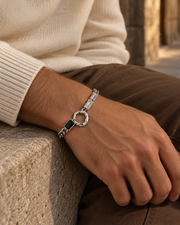 Molten Loop Panel Bracelet — alternative styling