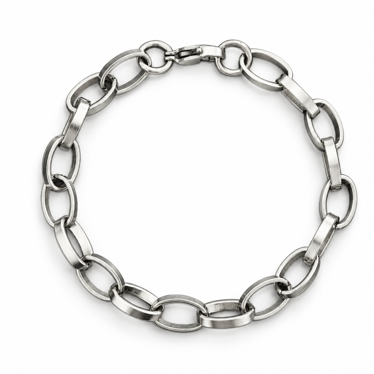 Open Oval Link Bracelet — product view