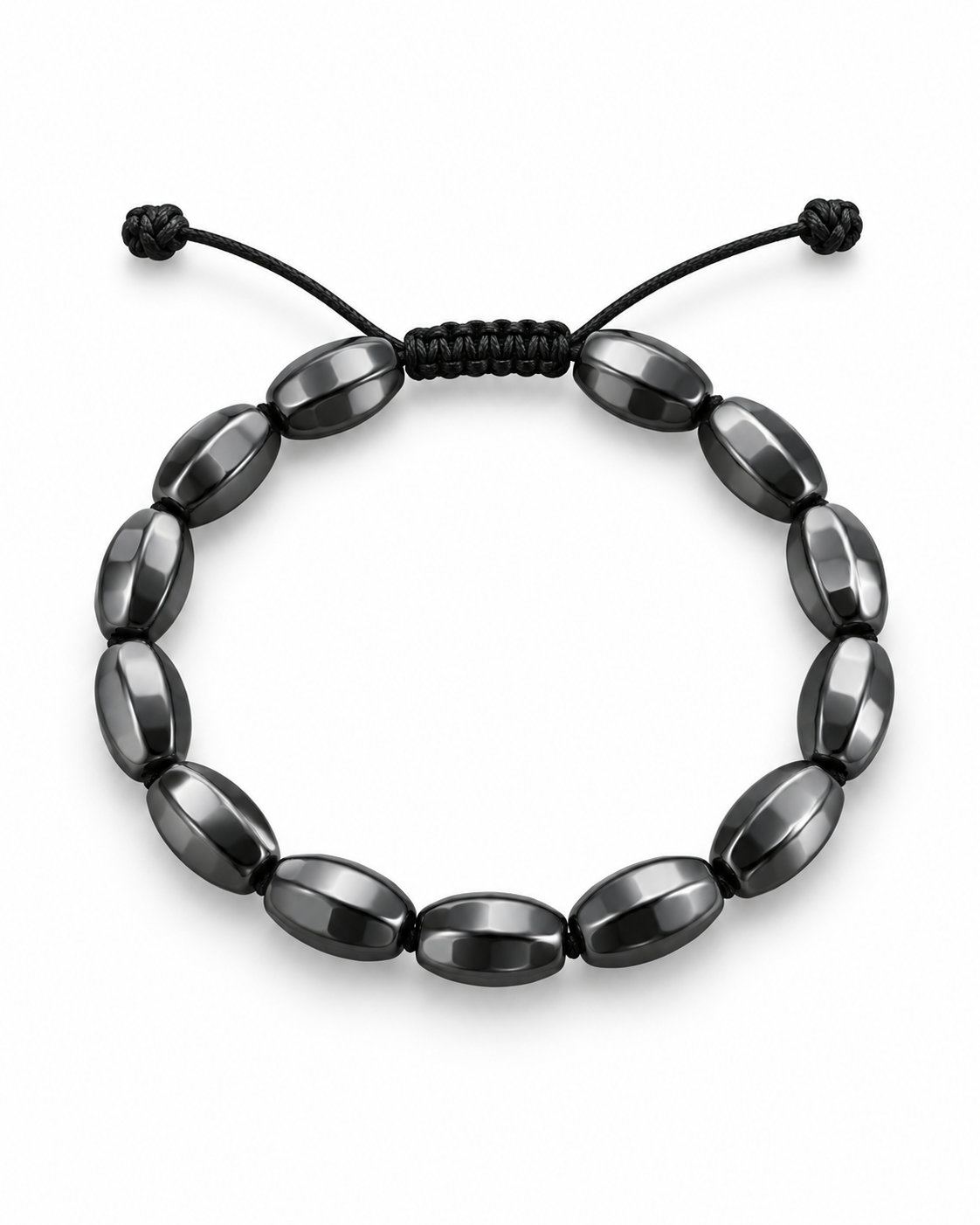 Oval Bead Cord Bracelet — product view