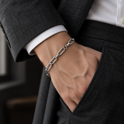Paperclip Link Bracelet — tailored styling
