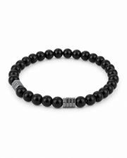 Polished Bead Block Bracelet — product view