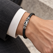 Round Knot Braid Bracelet — tailored styling