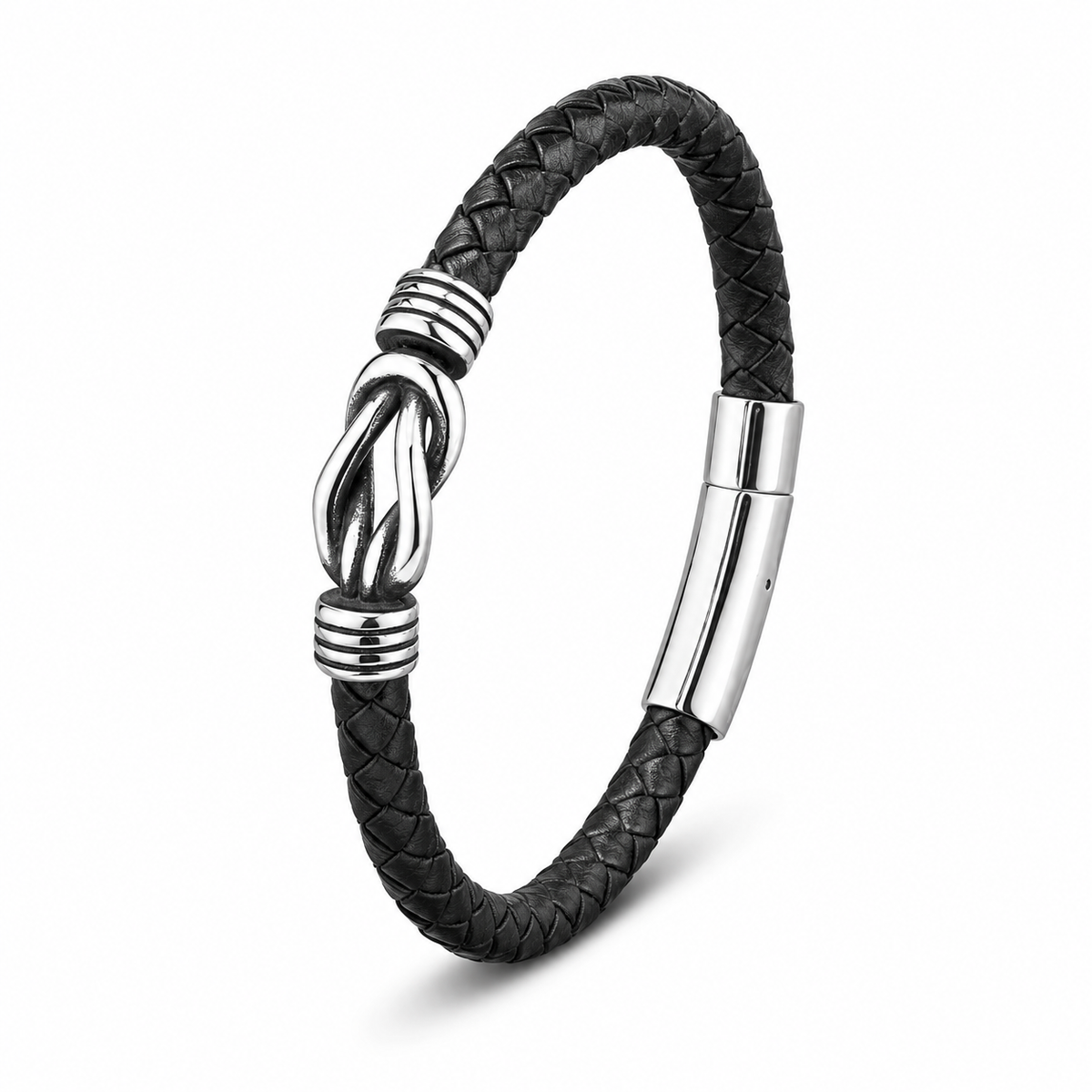 Round Knot Braid Bracelet — product view