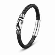 Round Knot Braid Bracelet — product view