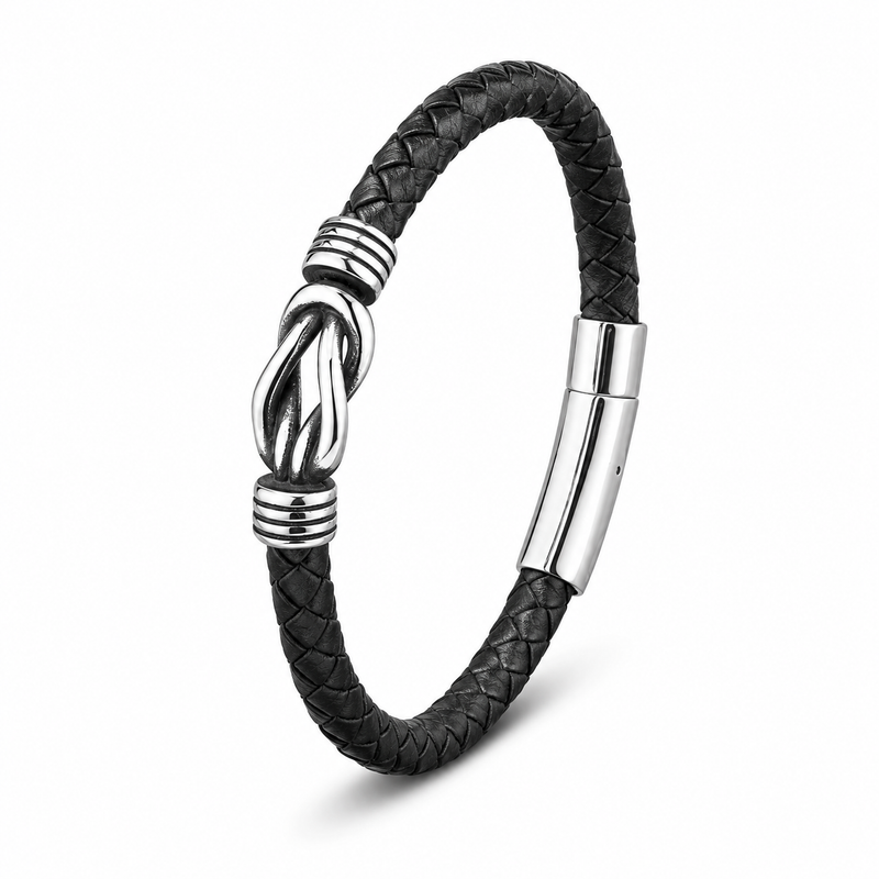 Round Knot Braid Bracelet — product view