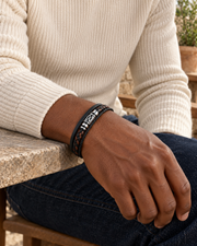 Scrollwork Layer Bracelet — alternative styling