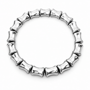 Sculpted Tube Bead Bracelet — product view