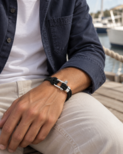 Shackle Cord Bracelet — styling look one