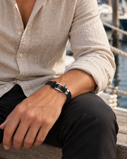 Shackle Cord Bracelet — alternative styling