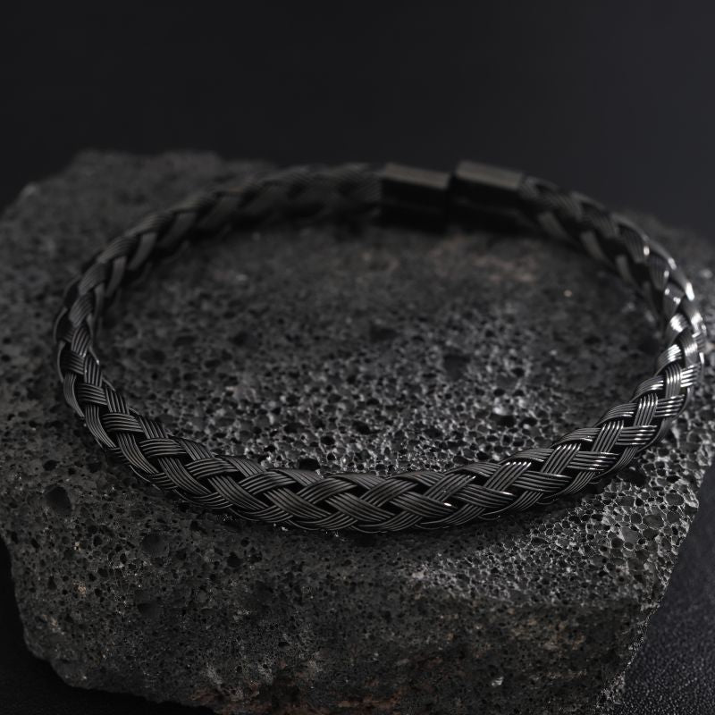 Shadow Weave Metal Bracelet