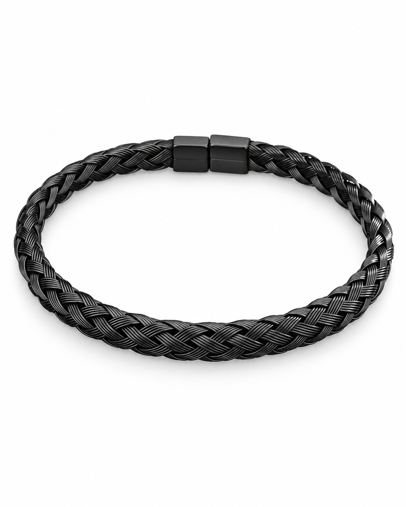 Shadow Weave Metal Bracelet — product view