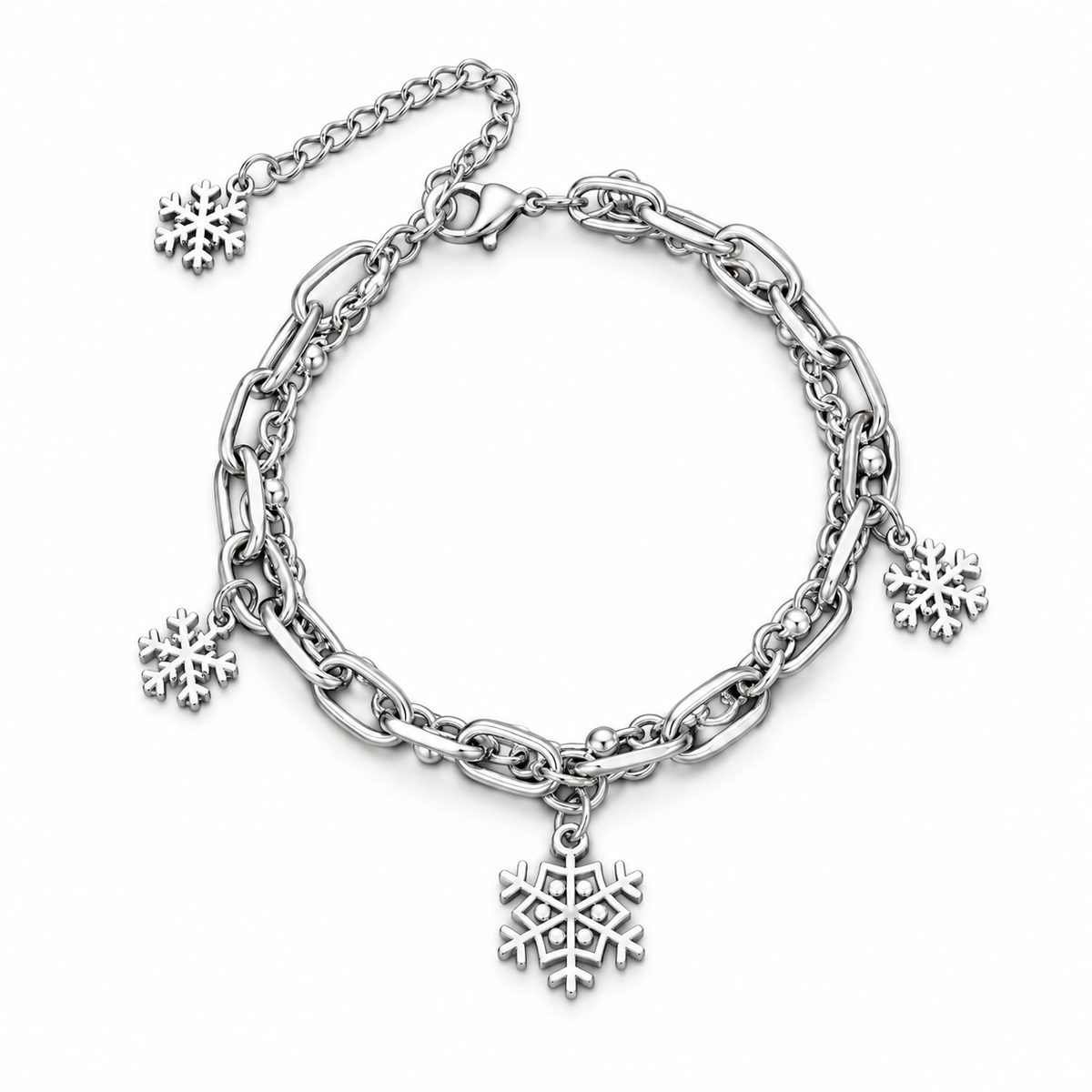 Snowflake Layer Bracelet — product view