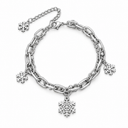 Snowflake Layer Bracelet — product view