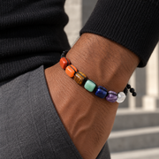 Spectrum Cord Bracelet — casual styling