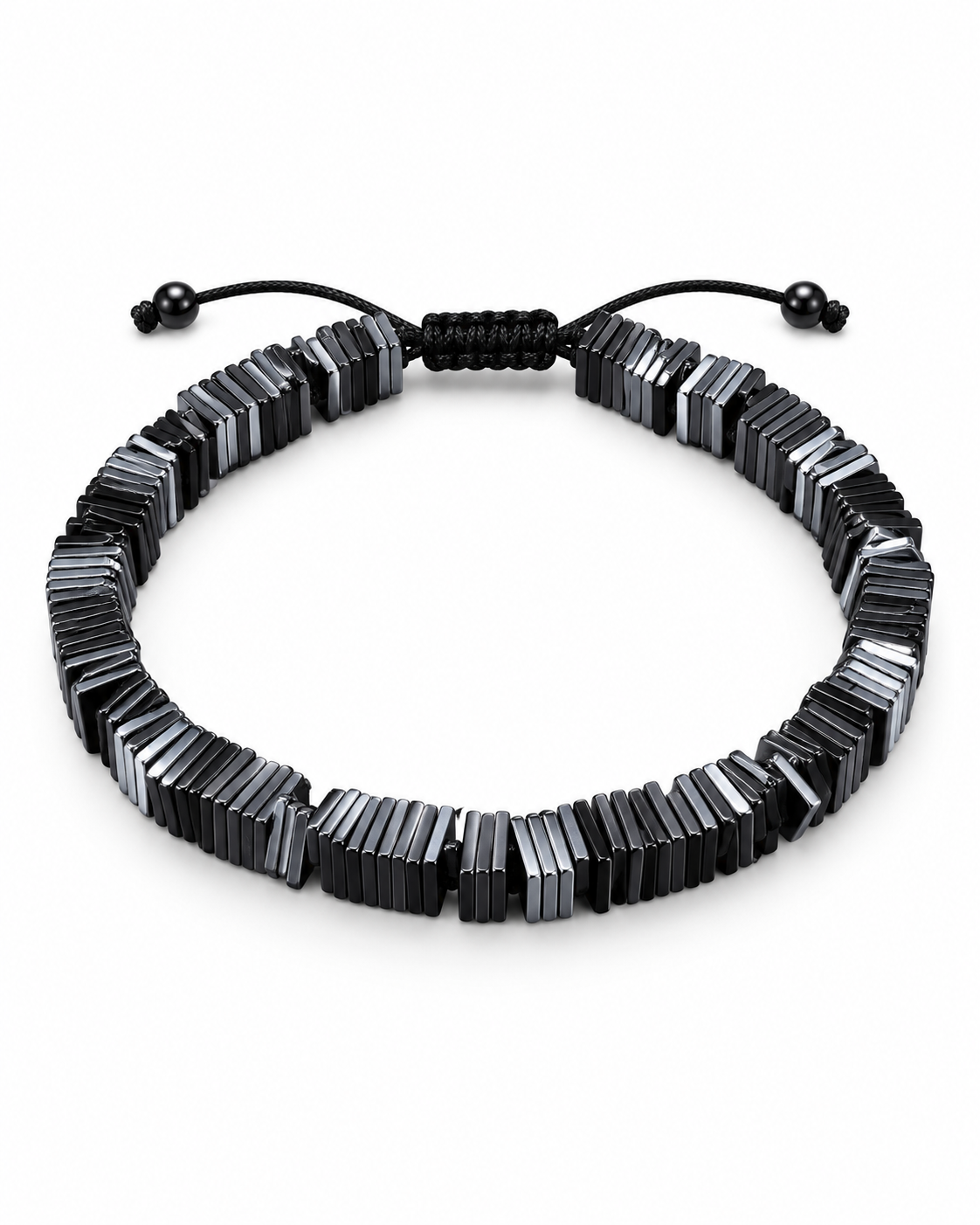 Stacked Square Bead Bracelet — product view