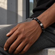 Star Accent Bead Bracelet — casual styling