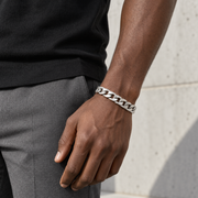 Textured Curb Bracelet — casual styling