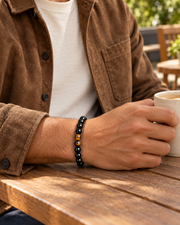 Three Stone Cord Bracelet — alternative styling