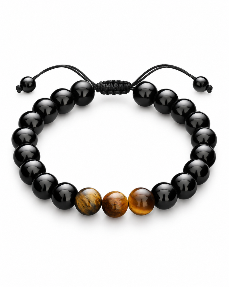 Three Stone Cord Bracelet — product view