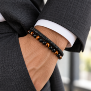 Twin Strand Bead Bracelet — tailored styling
