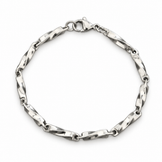 Twisted Bar Link Bracelet — product view