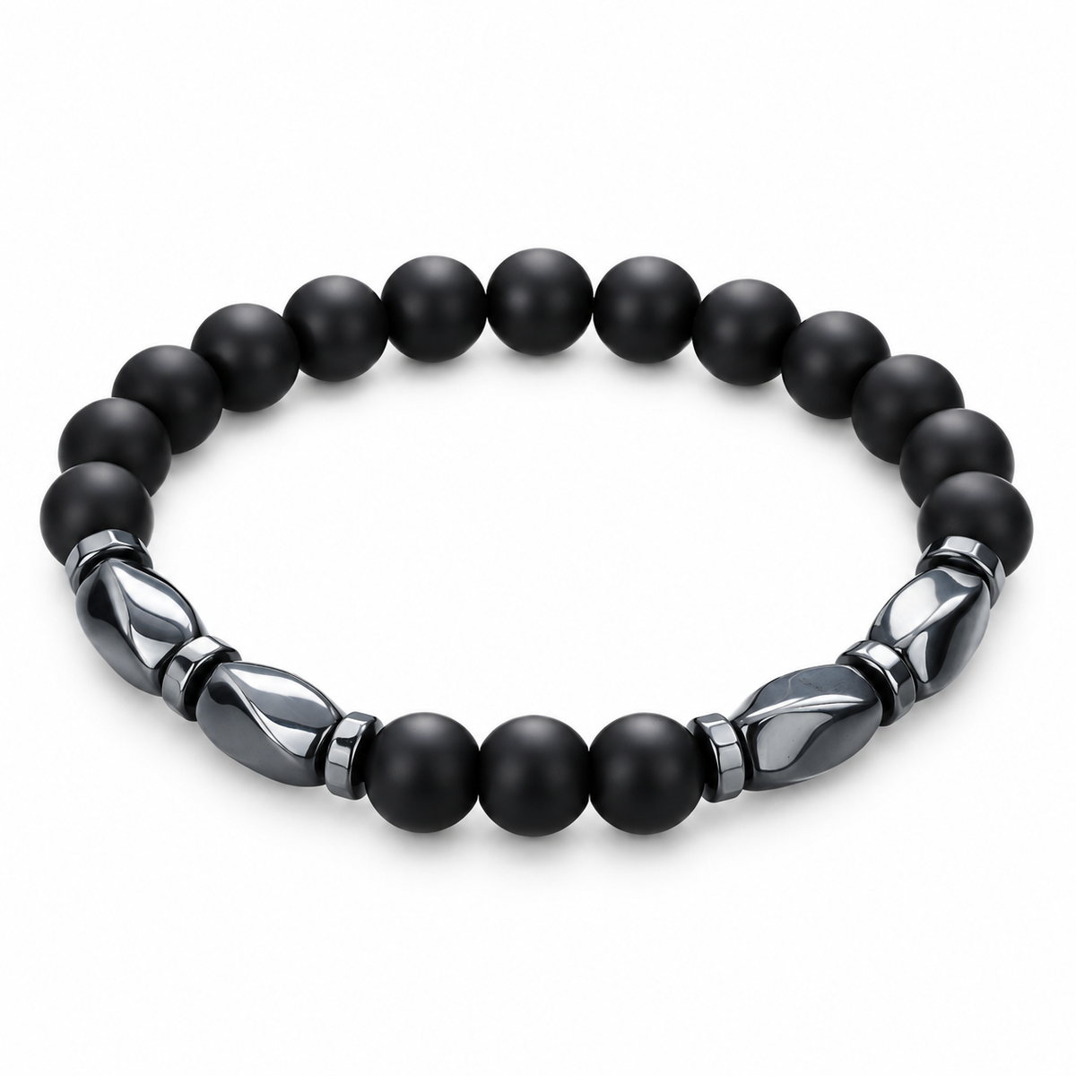 Twisted Column Bead Bracelet — product view