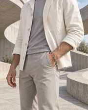 Wave and Ball Link Bracelet — contextual scene