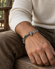 Wolf Bead Chain Bracelet — alternative styling