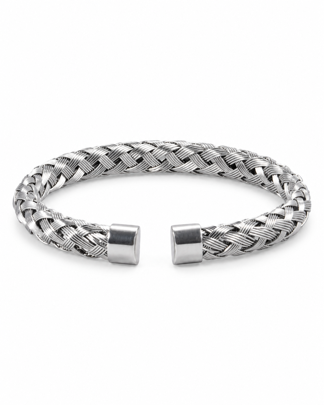 Woven Steel Cuff — product view